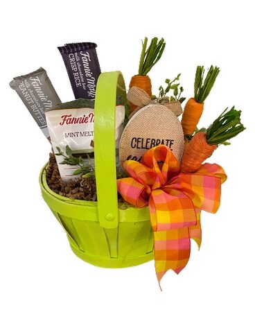 Carrot Easter Basket Gift Basket