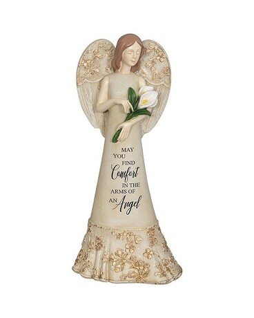 Angel figurine with verse Gifts