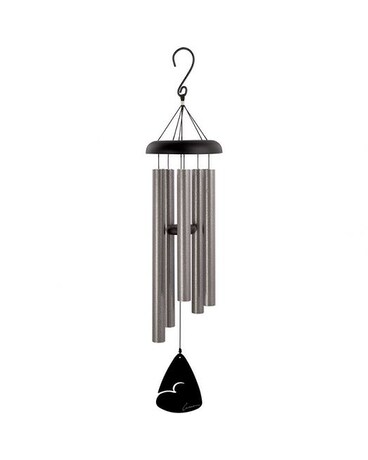 Chime- Pewter Flower Arrangement