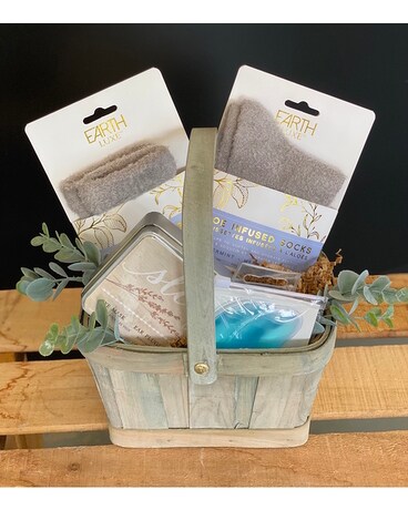 Deluxe Self Care Basket Gift Basket