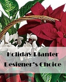 Holiday Living Planter Flower Arrangement