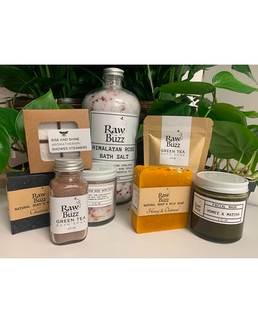 Raw Buzz Spa Set Gifts