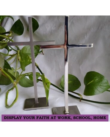Desk Cross - Engraving Available Gifts