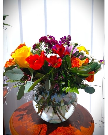 Bountiful Bubble Flower Arrangement