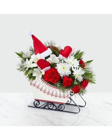 FTD Dashing Through The Snow Flower Arrangement