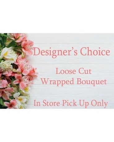 Loose Cut Wrapped Bouquet Custom product