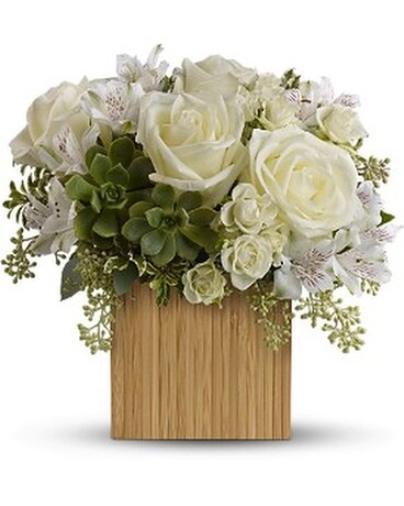 Teleflora's Bamboo Beauty Flower Arrangement