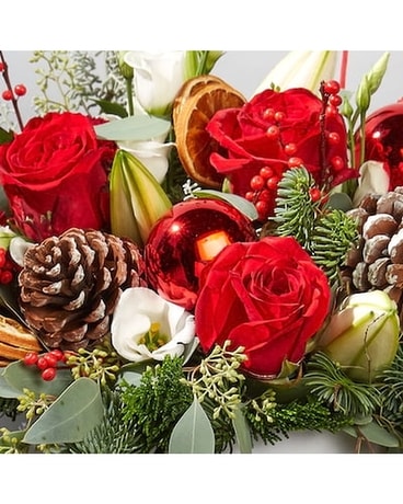 Christmas Hand Tied Gift Bouquet Bouquet