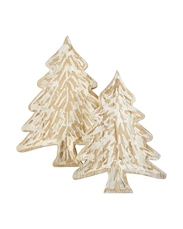 Rustic Tree Shaped Tray Set Gifts