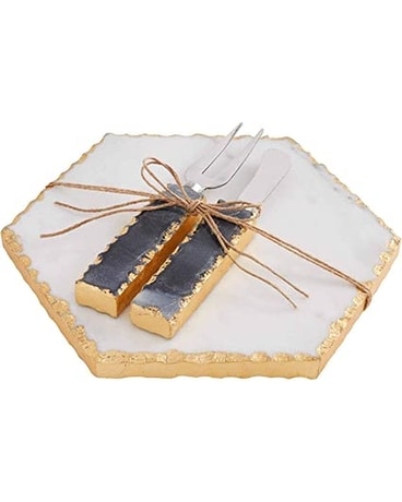 Chipped Marble Cheese Set Gifts