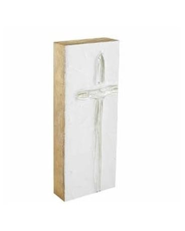 Tall Silver Cross Plaque Gifts
