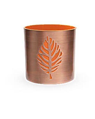 Copper Leaf Flower Arrangement