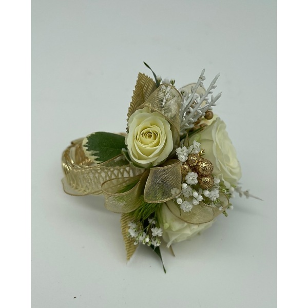 Solid Gold Wrist Corsage in Minnetonka MN - Westdale Floral Home & Garden Solid Gold Wrist Corsage in Minnetonka MN - Westdale Floral Home & Garden