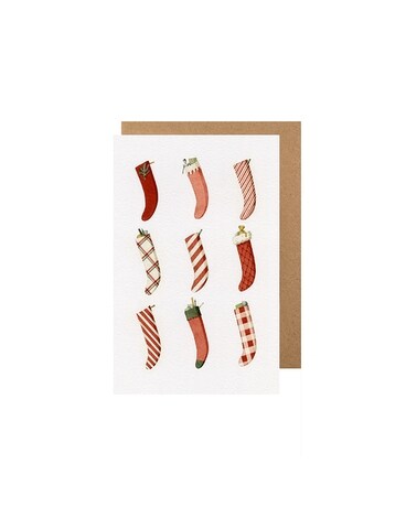 Christmas Stocking Flower Arrangement