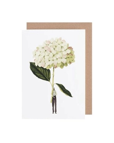 Green Hydrangea Flower Arrangement