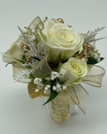 Solid Gold Wrist Corsage in Minnetonka MN - Westdale Floral