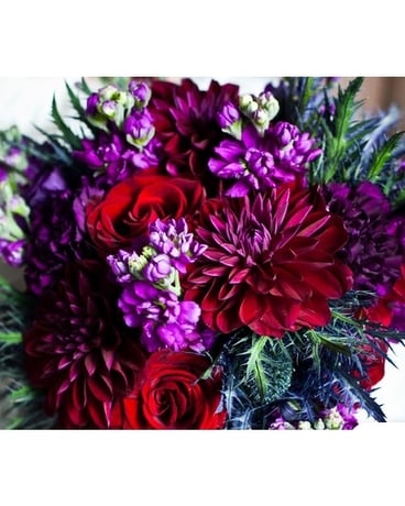 Jewel Tones - Designer's Choice Flower Arrangement