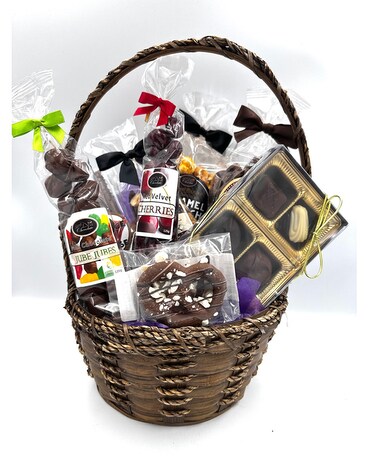 Chocolate Lover's Basket Gift Basket
