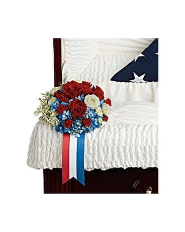Loving Legacy Casket Insert Funeral Casket Spray Flowers