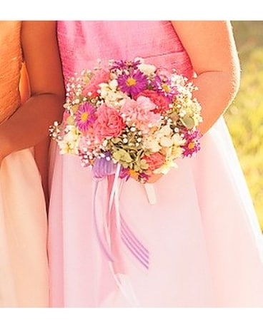 Sweetheart Nosegay Wedding Arrangement