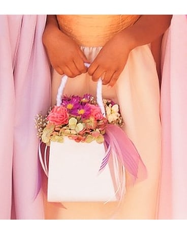 Sweetheart Purse Wedding Arrangement