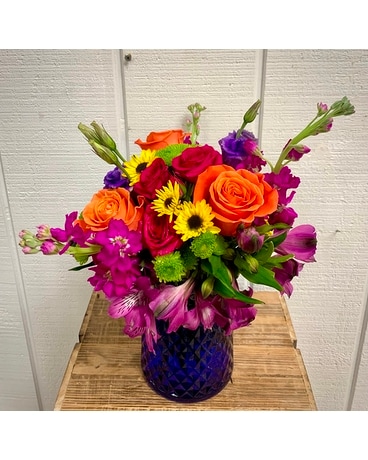 Bright & Bold Flower Arrangement