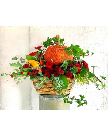 Pumpkin Delight Flower Arrangement