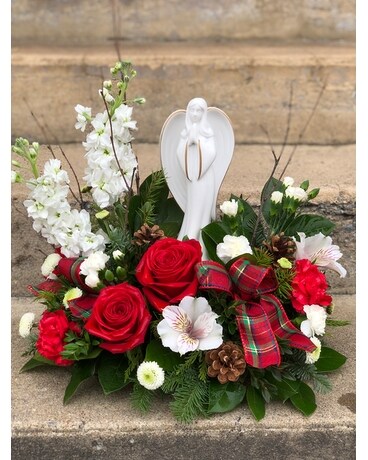 Christmas Angel Bouquet Flower Arrangement