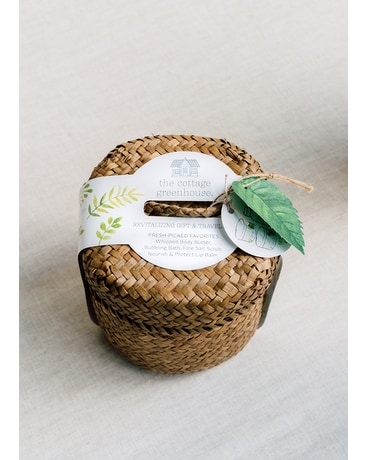 The Cottage Greenhouse Herbs & Tea Gift Set Gifts