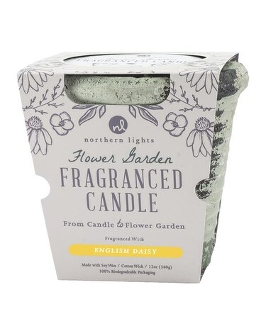 English Daisy Candle Jar Candle