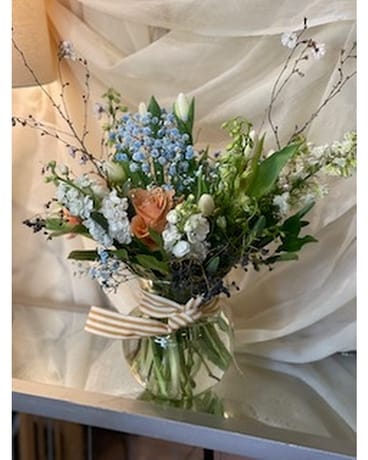 Natural Tuscan Skies Flower Arrangement