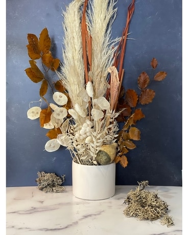Dried Copper Beach Dried Ceramic Design Dried Flowers