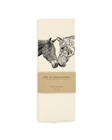 Kissing Horses Tea Towel Gifts