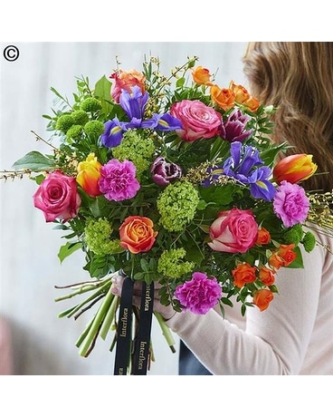 Bright, Electric Color Mix Bouquet Bouquet
