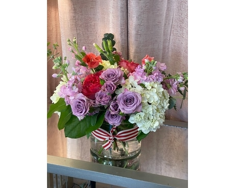 Have Yourself A Berry Bright Day Flower Arrangement