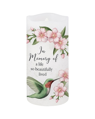 In Memory Moving Wick Candle Gifts