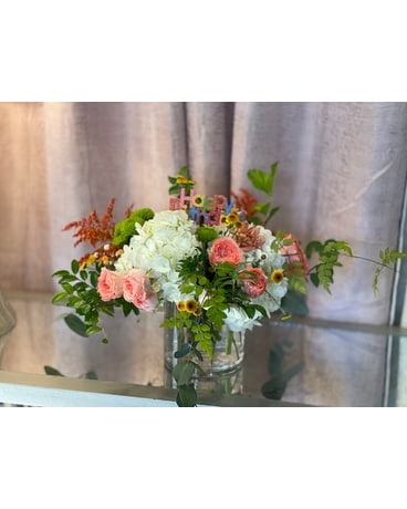 Happy Birthday To You Flower Arrangement
