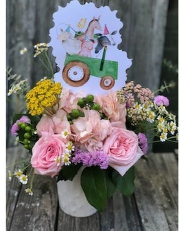 Welcome Little One Flower Arrangement