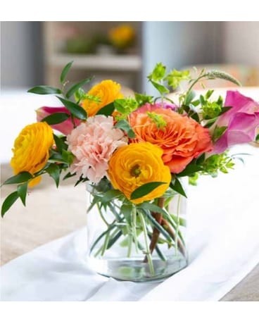 Spring Blooms Palette Flower Arrangement