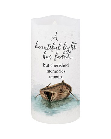 Memories Moving Wick Candle Flowers