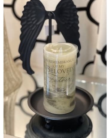 Beloved Father Candle on Stand Custom product