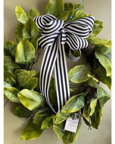 Vibrant Magnolia Wreath Wreath
