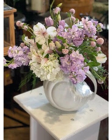 English Pitcher Flower Arrangement