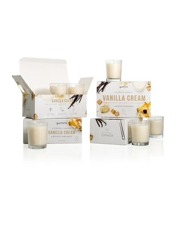Yummi Jar Candle Set- Vanilla Cream Jar Candle