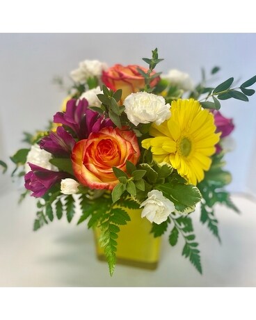 Katie's Kaleidoscope Flower Arrangement