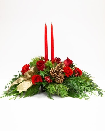 Red Christmas Classic Centerpiece Centerpiece