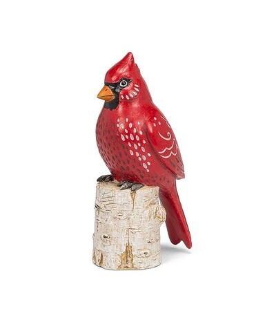 Cardinal on Birch Stump Gifts