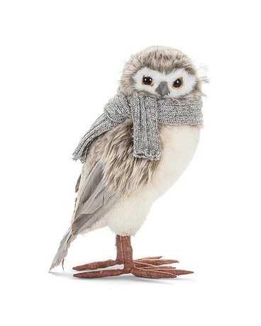 Large Owl with Scarf Gifts