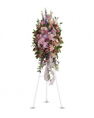 Finest Farewell Spray Flower Arrangement
