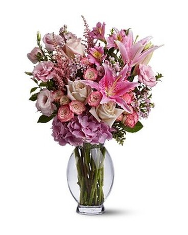 Teleflora's Pink Sonata Flower Arrangement